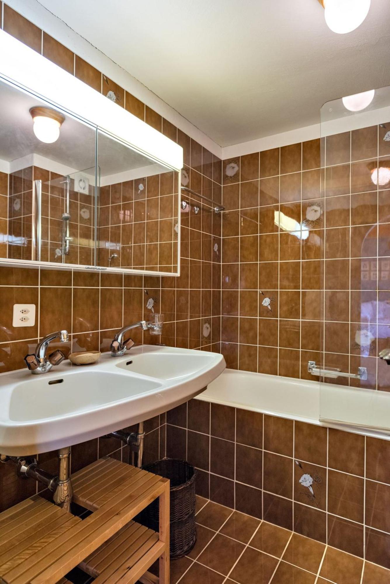 Chesa Panorama B - La Punt Apartment Ngoại thất bức ảnh