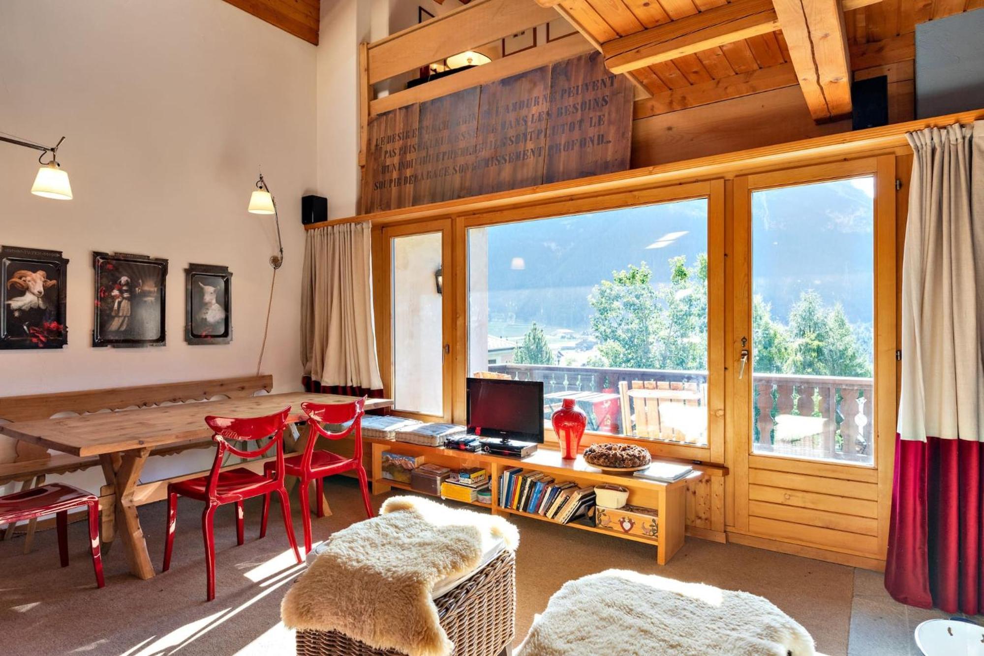 Chesa Panorama B - La Punt Apartment Ngoại thất bức ảnh