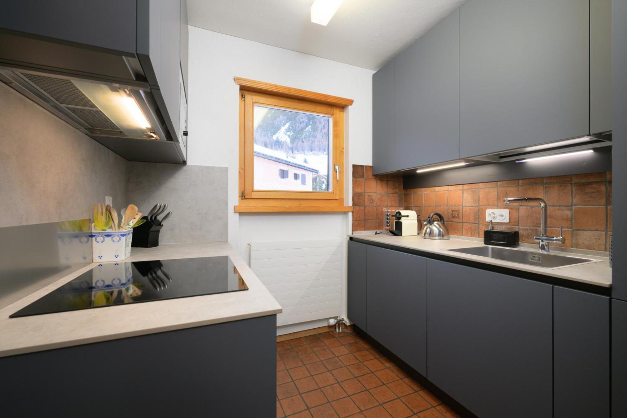 Chesa Panorama B - La Punt Apartment Ngoại thất bức ảnh